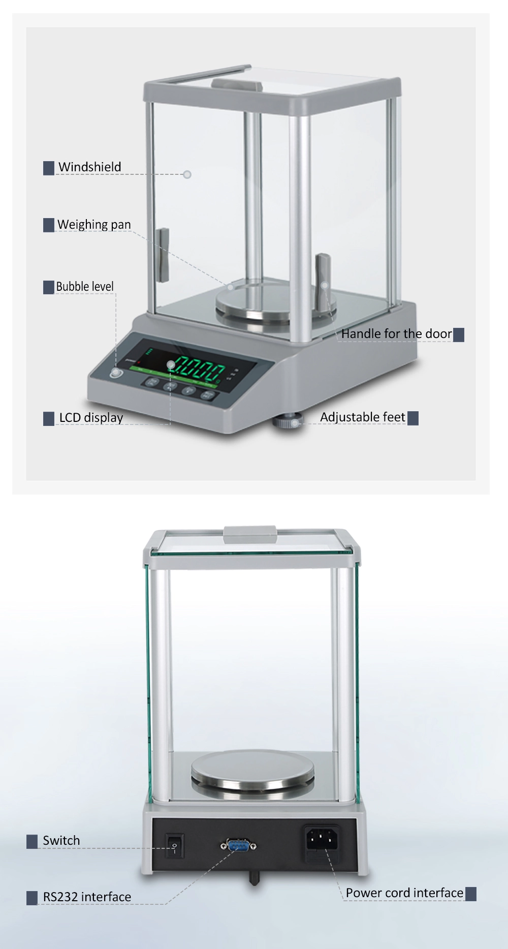 Mk Led 1mg Analytical Balance
